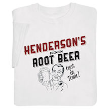 Alternate Image 3 for Personalized "Your Name" Premium Root Beer T-Shirt or Sweatshirt