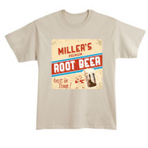 Alternate Image 1 for Personalized "Your Name" Premium Root Beer Retro T-Shirt or Sweatshirt