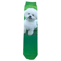 Alternate Image 1 for Sublimated Dog Breed Socks