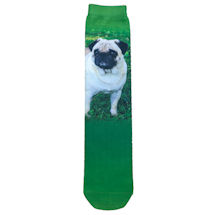 Alternate Image 3 for Sublimated Dog Breed Socks
