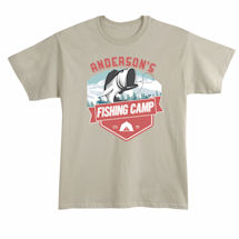 Alternate Image 1 for Personalized 'Your Name' Fishing Camp Shirt
