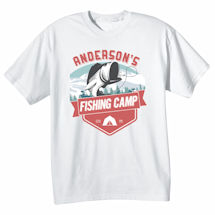 Alternate Image 3 for Personalized 'Your Name' Fishing Camp Shirt