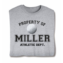 Product Image for Personalized Property of 'Your Name' Golf Shirt