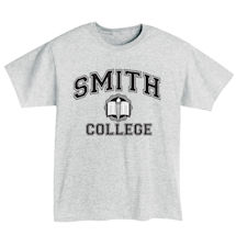 Alternate Image 1 for Personalized "Your Name" College T-Shirt or Sweatshirt