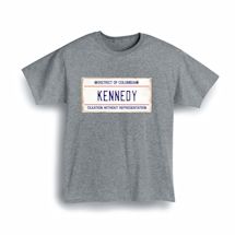 Alternate image for Personalized State License Plate T-Shirt or Sweatshirt - District of Columbia
