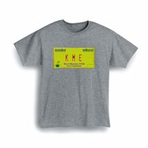 Alternate image for Personalized State License Plate T-Shirt or Sweatshirt - New Mexico