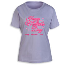 Alternate Image 2 for Personalized Happy Mother's Day Shirt