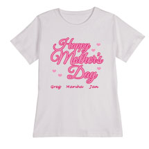 Alternate Image 3 for Personalized Happy Mother's Day Shirt