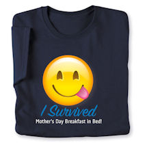 Alternate Image 1 for Personalized Silly Smiley Face Emoji Shirt