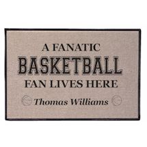 Alternate image for Fanatic Fan Personalized Doormat