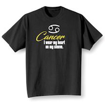 Alternate Image 2 for Horoscope T-Shirt or Sweatshirt - Cancer