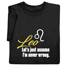 Horoscope T-Shirt or Sweatshirt - Leo