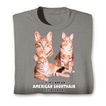 Alternate Image 1 for Cat Breed T-Shirt or Sweatshirt