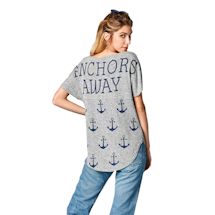 Alternate image Anchors Away Oversized Top