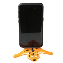 Alternate image Wild Orange Tiger Bendable Magnetic Holder W/Card Pack