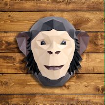 Alternate image 3D Chimpanzee Wall Art - African Animal Wall Sculpture