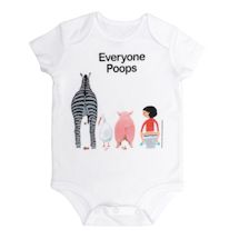 Alternate image Everyone Poops Adult & Toddler Shirts and Baby Bodysuits