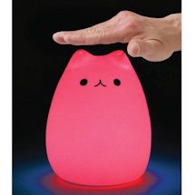 Product Image for Color Changing LED Tap Cat Night Light - Tap On/Off