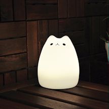 Alternate Image 7 for Color Changing LED Tap Cat Night Light - Tap On/Off