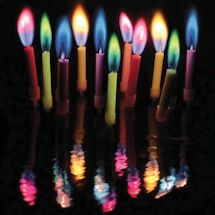Alternate image Colorflame Birthday Candles