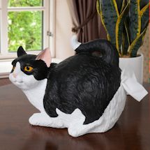 Alternate Image 6 for Cat Butt Tissue Holders - Black & White