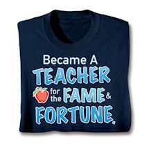 Product Image for Fame & Fortune T-Shirt or Sweatshirt