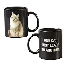 Alternate image for One Cat Leads to Another Magic Heat-Changing Coffee Mug