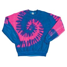 Alternate image Crewneck Tie-Dye Sweatshirts