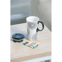Alternate image Color Your Own Mandala Mug