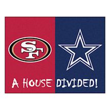 Alternate Image 2 for NFL House Divided Mat