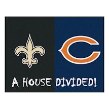 Alternate image NFL House Divided Mat