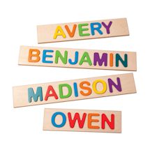 Product Image for Personalized Children's Wooden Name Puzzles