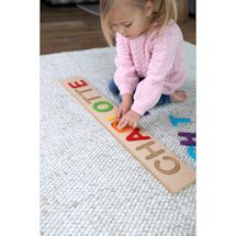 Alternate Image 5 for Personalized Children's Wooden Name Puzzles