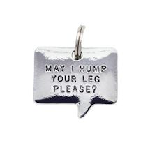 Alternate image for Engraved Pet Thoughts Pet Tags
