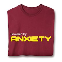 Product Image for Powered By Anxiety Shirts