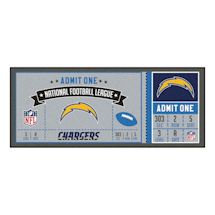 NFL Ticket Runner Rug-San Diego Chargers