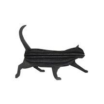 Alternate image Black Wood Cat Puzzle