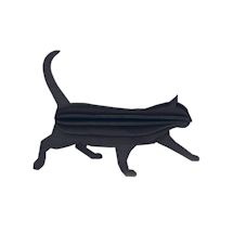 Alternate image Black Wood Cat Puzzle