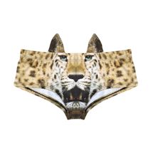 Alternate Image 5 for Women's 3D Animal Face Undies: Underwear with Ears