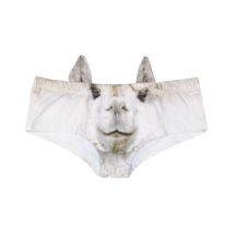 Alternate image for Women's 3D Animal Face Undies: Underwear with Ears