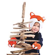 Alternate image Reversible Kids Animal Winter Hats - 2 Hats in 1