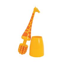 Alternate image Giraffe Toilet Brush And Caddy