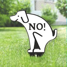 Alternate image No Poop Dog Sign