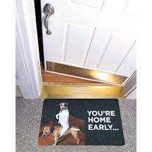 Product Image for You're Home Early Doormat