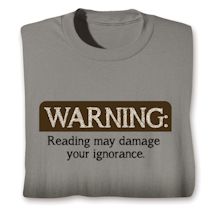 Alternate image Warning Shirts