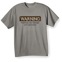 Alternate image Warning Shirts