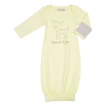 Alternate image Soft Sayings Newborn Gowns