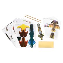 Alternate image Dragons Paper Flyers Craft Kits