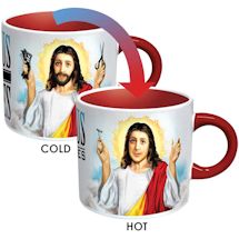 Alternate image Transforming Jesus Shaves Mug