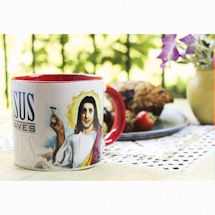 Alternate image Transforming Jesus Shaves Mug
